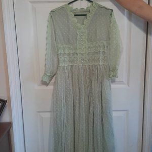 Green Fairy Dress (size small)